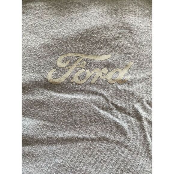 Women's XL Gray Ford Bronco Crop Top T-Shirt Casual Summer - Picture 2 of 5